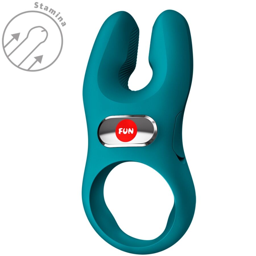 FUN FACTORY - ANELLO VIBRANTE PER IL PENE NOS PRO VERDE BOTTIGLIA
