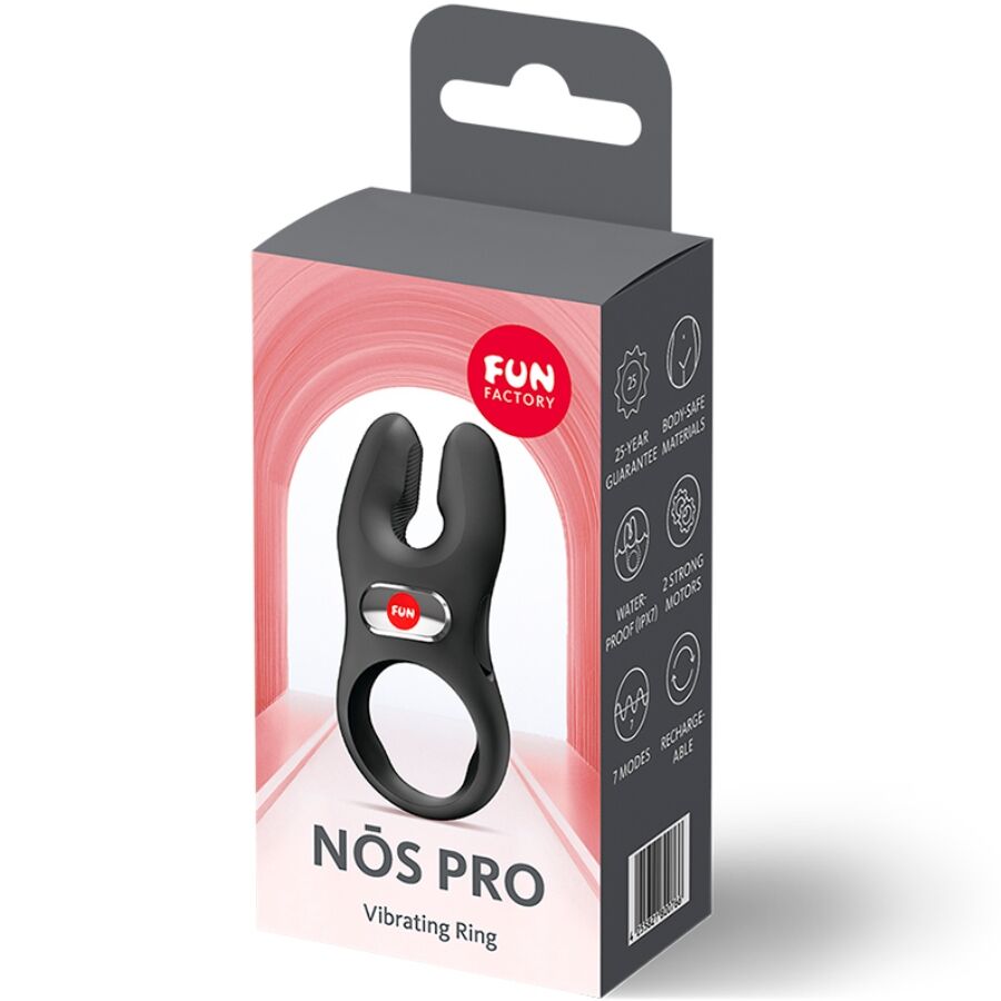 FUN FACTORY - ANELLO VIBRANTE PER IL PENE NOS PRO NERO