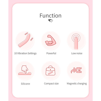 PRETTY LOVE - KISELL VIBRATORE ROSA PER PUNTO G
