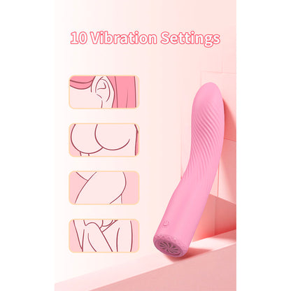 PRETTY LOVE - KISELL VIBRATORE ROSA PER PUNTO G