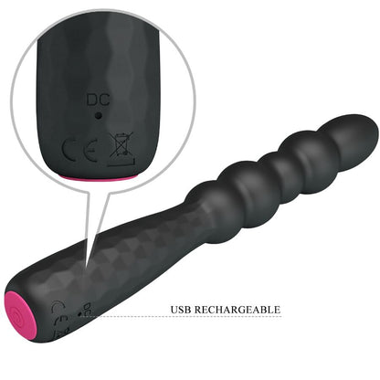 MR PLAY - PLUG ANALE VIBRANTE FLESSIBILE