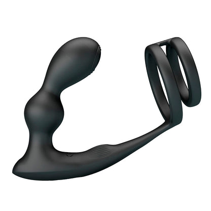 MR PLAY - PLUG ANALE VIBRANTE CON ANELLO PER PENE E TELECOMANDO