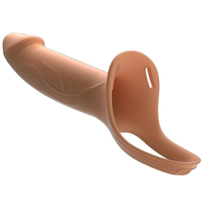 PRETTY LOVE - LANDON STRAP-ON VIBRANTE PELLE CHIARA