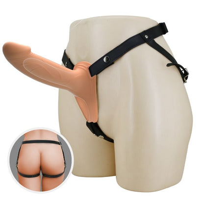PRETTY LOVE - LANDON STRAP-ON VIBRANTE PELLE CHIARA