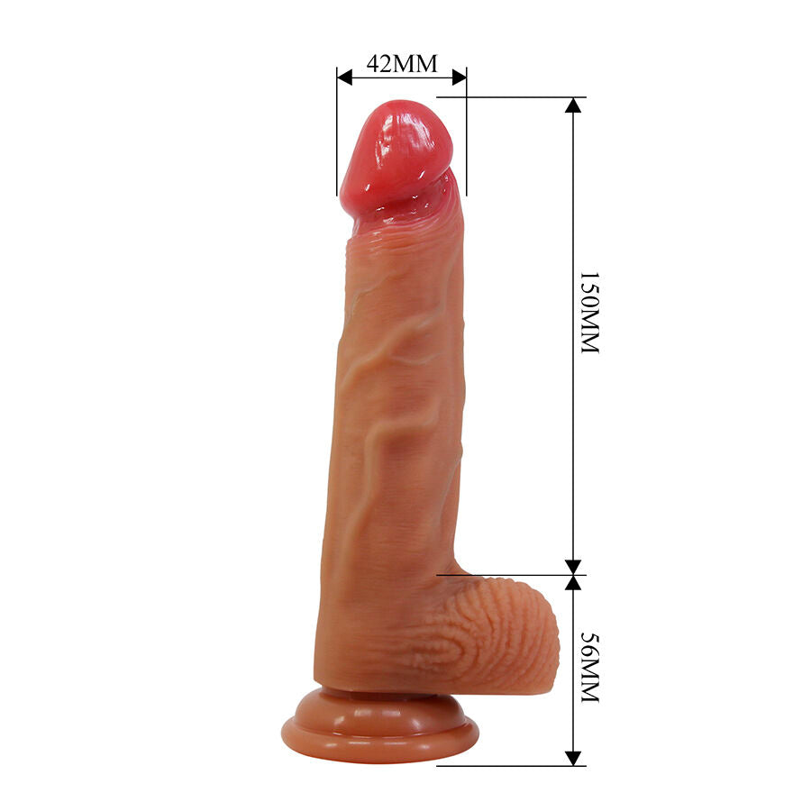 PRETTY LOVE - LISLE DILDO REALISTICO CON VENTOSA 20,6 CM -Ø- 4,2 CM