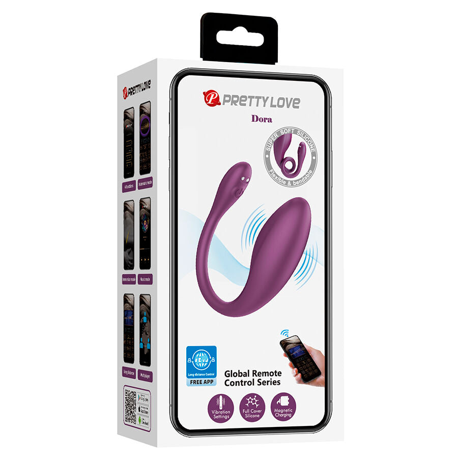 PRETTY LOVE - DORA VIBRATORE INVISIBILE CON APP GRATUITA