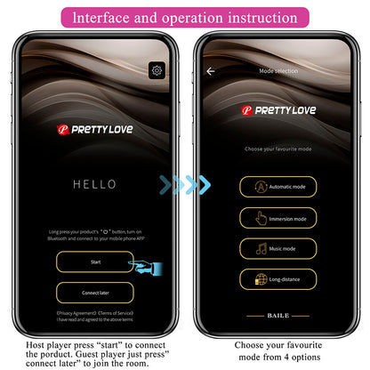 PRETTY LOVE - DORA VIBRATORE INVISIBILE CON APP GRATUITA