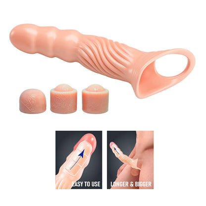 PRETTY LOVE - GUAINA PER PENE TESTURIZZATA CON ESTENSORI