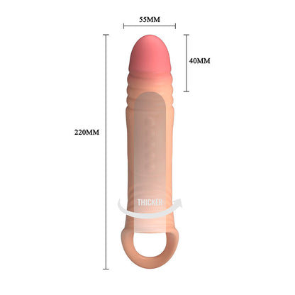 PRETTY LOVE - GUAINA PER PENE CON VIBRAZIONE INTEGRATA