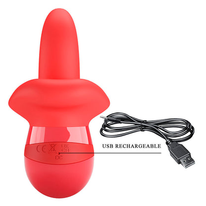 PRETTY LOVE - OBELIA MASTURBATORE VIBRATORE CON LINGUA E MOVIMENTO ORBITALE