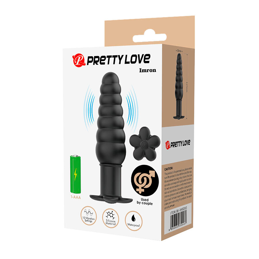 PRETTY LOVE - IMRON PLUG ANALE VIBRANTE