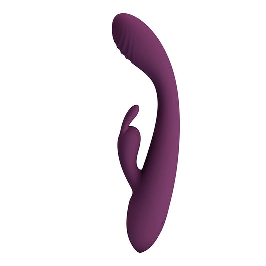PRETTY LOVE - EMMA VIBRATORE VIOLA CON STIMOLATORE RABBIT