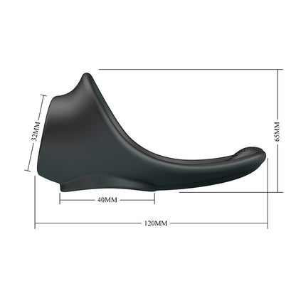 CRAZY BULL - ZADOK ANELLO ERGONOMICO CON STIMOLATORE PERINEALE