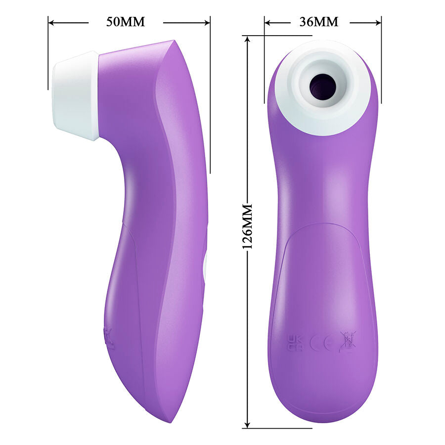 ROMANCE - STRUMENTO DI ASPIRAZIONE CLITORIDEA CON TECNOLOGIA A PULSAZIONE VIOLA