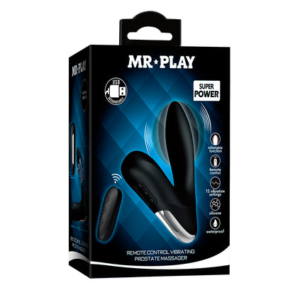 MR PLAY - MASSAGGIATORE PROSTATICO CON TELECOMANDO A VIBRAZIONE