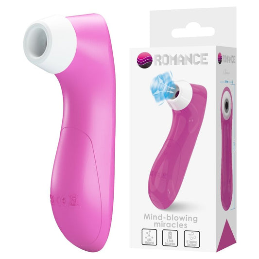 ROMANCE - DISPOSITIVO DI ASPIRAZIONE CLITORIDEA CON TECNOLOGIA A PULSAZIONE ROSA