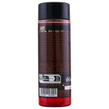 HOT - OLIO DA MASSAGGIO RISCALDANTE 100 ML