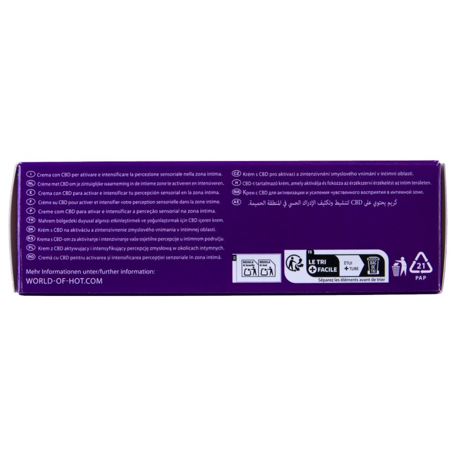 HOT - CREMA VULVA CON CBD 50ML