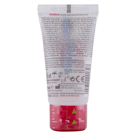 HOT - LUBRIFICANTE LIQUIDO RISCALDANTE A BASE D'ACQUA 30 ML