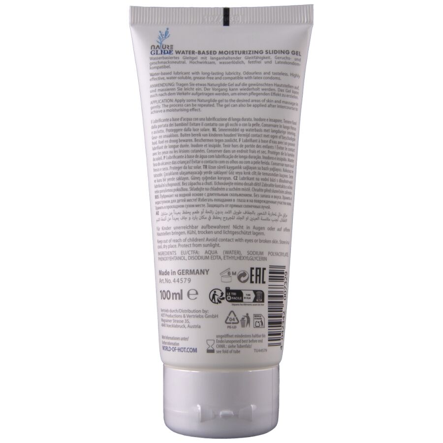 HOT - LUBRIFICANTE A BASE D'ACQUA NATURE GLIDE 100ML