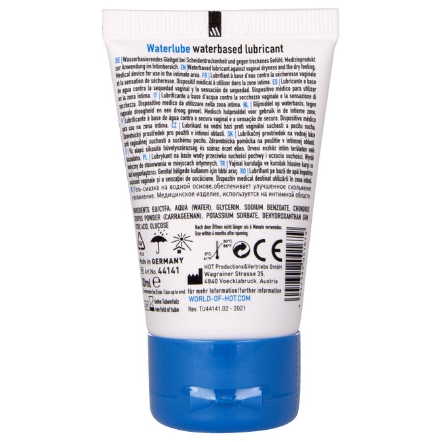 HOT - LUBRIFICANTE AD ACQUA A BASE D'ACQUA DI SORGENTE 30 ML