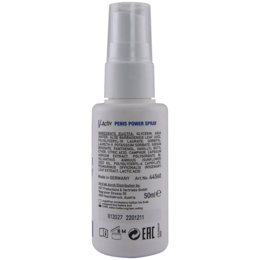 HOT - V-ACTIV PENIS POWER SPRAY PER UOMO 50 ML