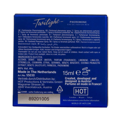 HOT - TWILIGHT PHEROMONE PARFUM UOMO 15 ML