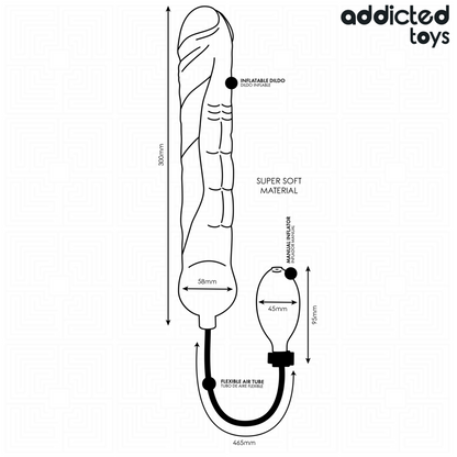 ADDICTED TOYS - DILDO GONFIABILE MODELLO XL 5