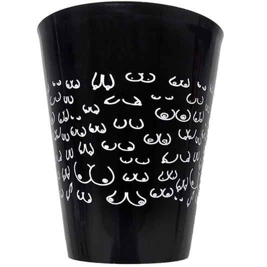 DIABLO PICANTE - TAZZA NERA 500 ML CON SENO BIANCO