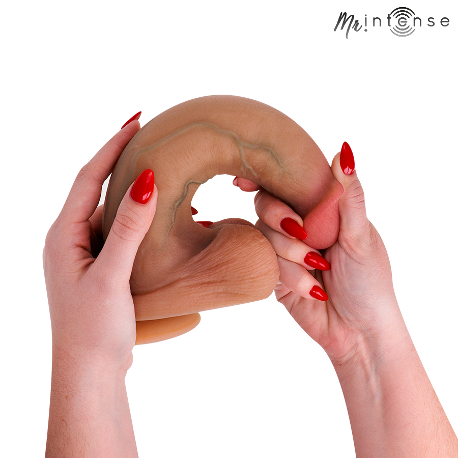 MR INTENSE - BRUCE XL CAZZO ULTRA REALISTICO CON TESTICOLI 25,5 CM -Ø- 5,5 CM