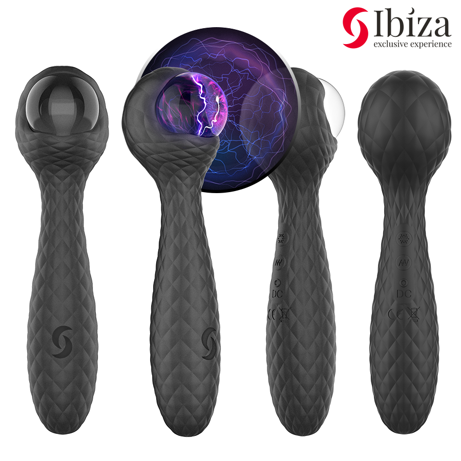 IBIZA - VIBRATORE E STIMOLATORE A SFERA DI PLASMA