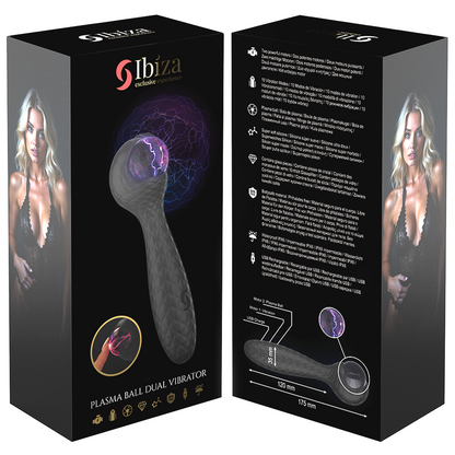 IBIZA - VIBRATORE E STIMOLATORE A SFERA DI PLASMA