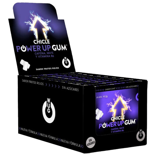 WUG POWER UP - ENERGY BOOST E POTENZIATORE DI CONCENTRAZIONE | ESPOSITORE 12 X 8 UNITÀ
