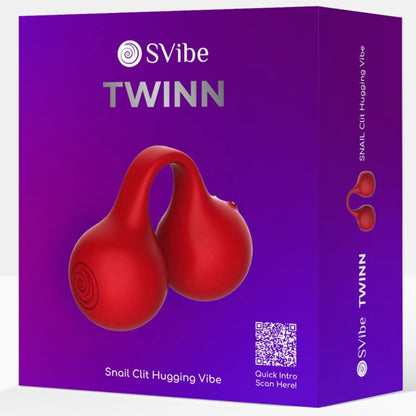 SNAIL VIBE - TWINN VIBRATORE A DITA CHERRY