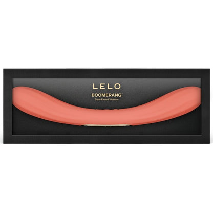 LELO - BOOMERANG VIBRATORE A DOPPIA ESTREMITÀ ROSSO CORALLO