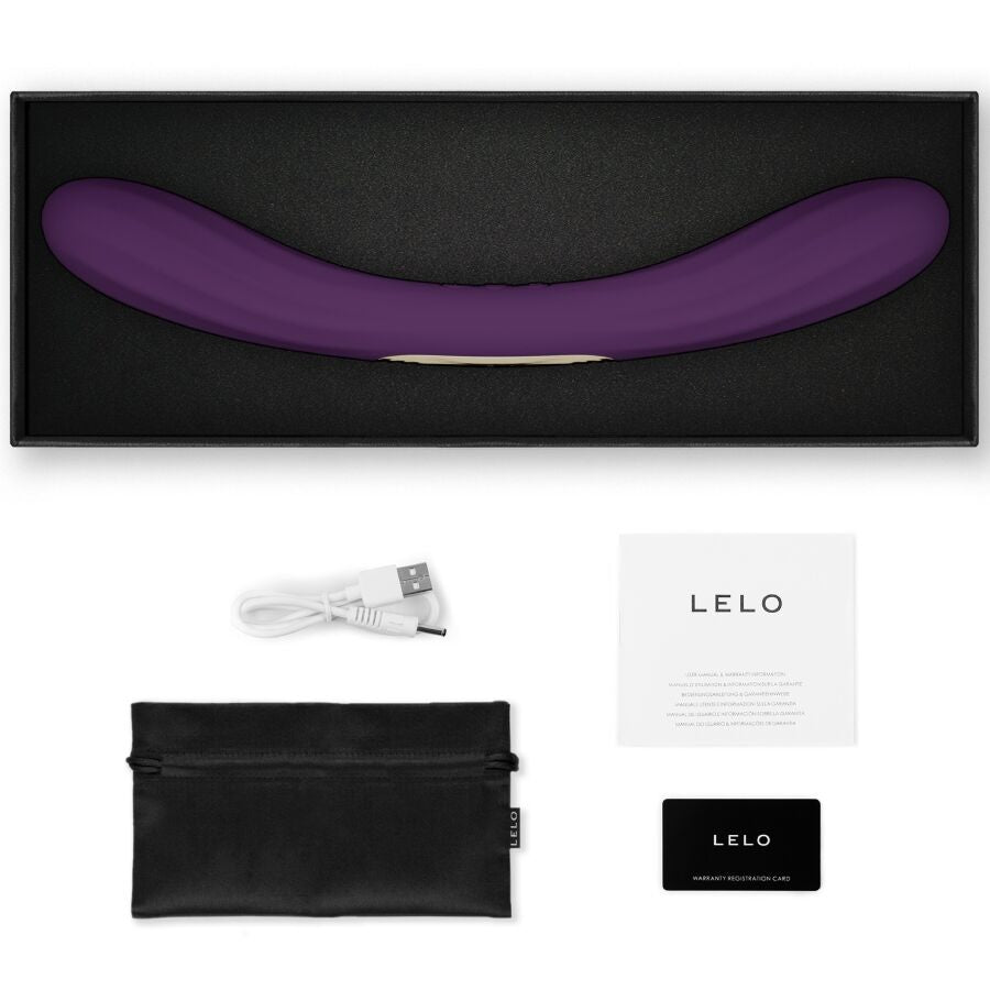 LELO - BOOMERANG VIBRATORE A DOPPIA ESTREMITÀ VIOLA