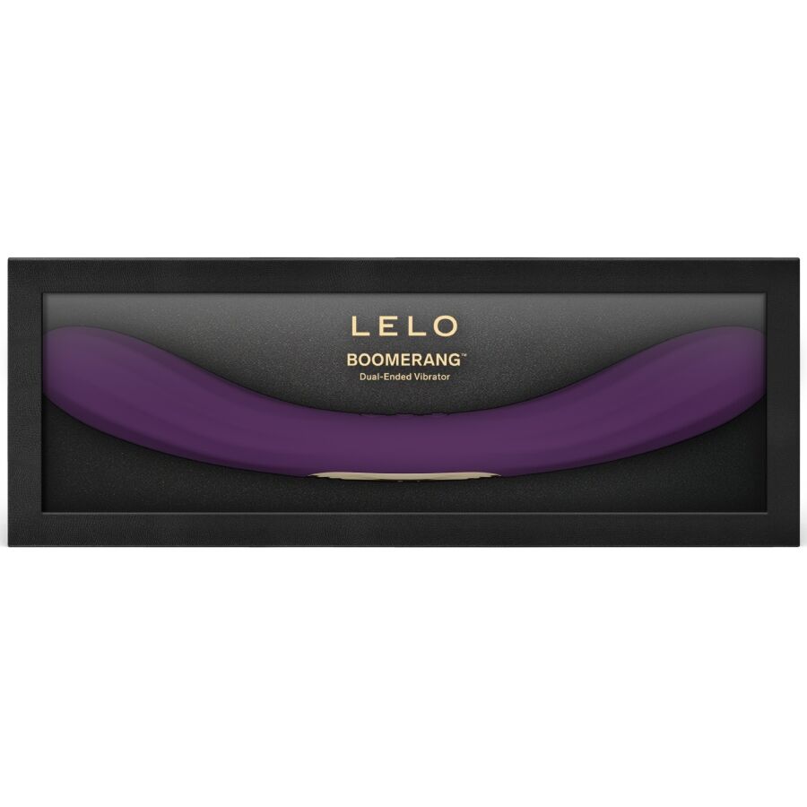 LELO - BOOMERANG VIBRATORE A DOPPIA ESTREMITÀ VIOLA