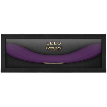 LELO - BOOMERANG VIBRATORE A DOPPIA ESTREMITÀ VIOLA