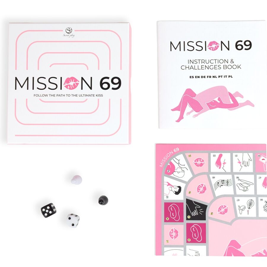 SECRET PLAY - GIOCO DA TAVOLO PER COPPIE "MISSION 69"