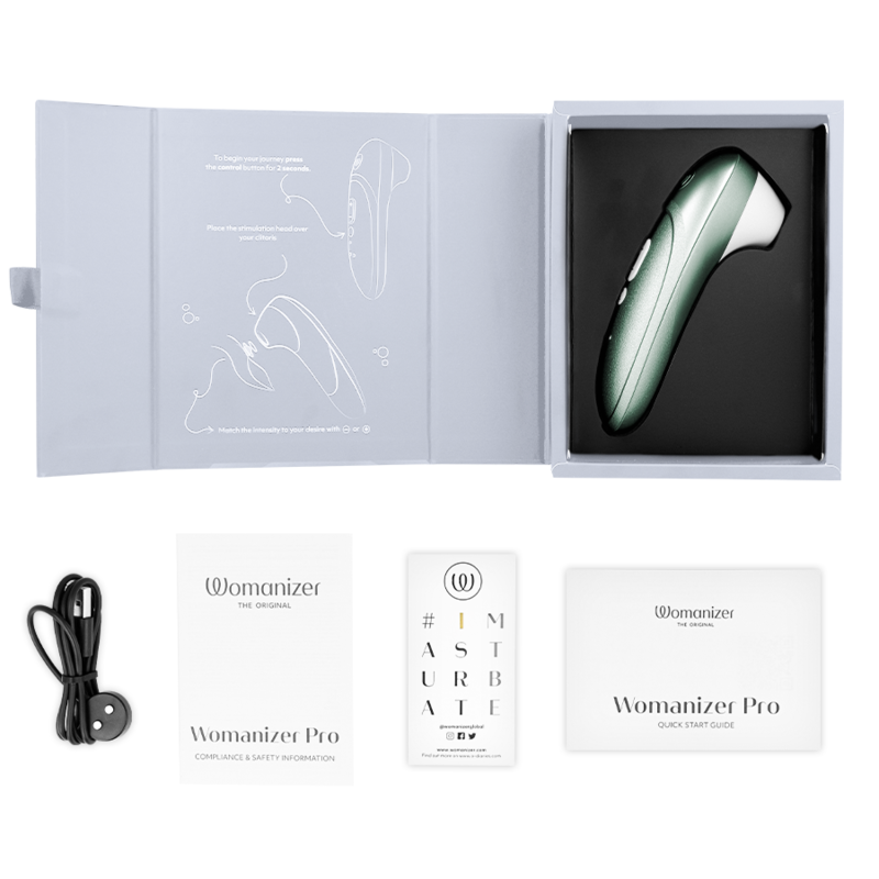 WOMANIZER - STIMOLATORE CLITORIDEO PRO VIBRANTE VERDE SALVIA