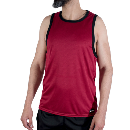 MACHO - CMV003 T-SHIRT DA PALESTRA MARRONE S/M