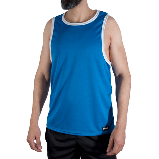 MACHO - CMV002 T-SHIRT BLU DA PALESTRA S/M