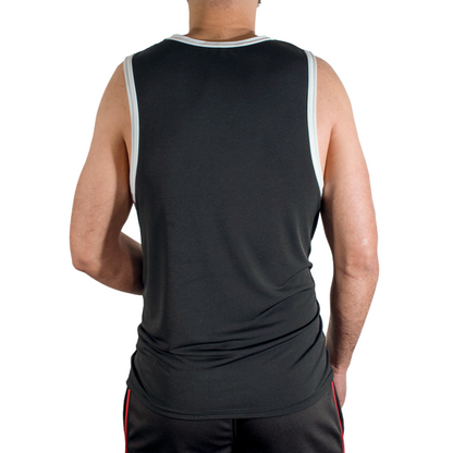 MACHO - CMV004 T-SHIRT DA PALESTRA NERA L/XL