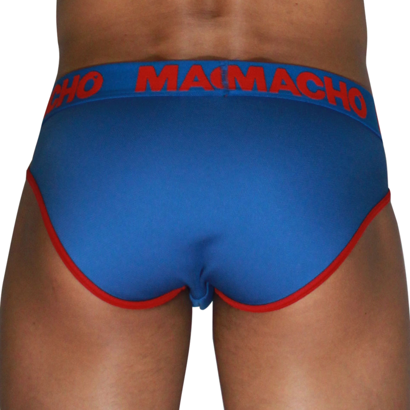 MACHO - MCH005 CLASSIC SLIP BLU + ROSSO M