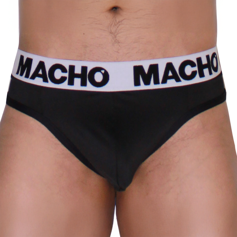 MACHO - MTG002 PERIZOMA NERO/NERO XL