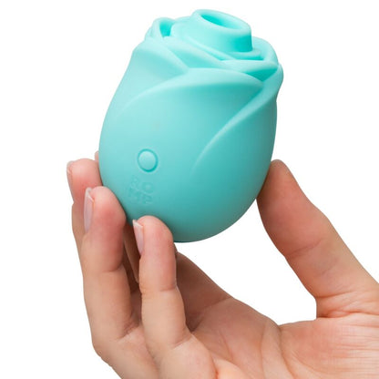 ROMP - ROSE STRUMENTO DI ASPIRAZIONE CLITORIDEA GLOW CHE SI ILLUMINA AL BUIO