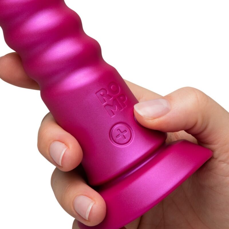 ROMP - JIGGLE VIBRATORE SU E GIÙ CON VENTOSA ROSA