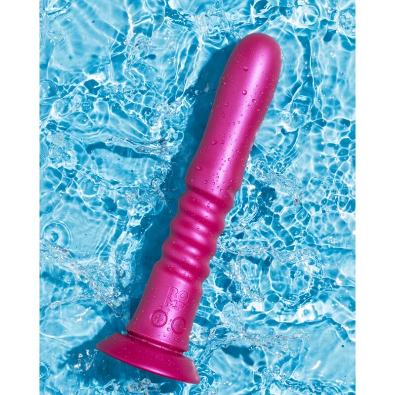 ROMP - JIGGLE VIBRATORE SU E GIÙ CON VENTOSA ROSA