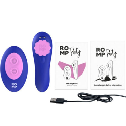 ROMP - Mutandine in silicone magnetiche vibranti per feste con telecomando