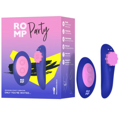 ROMP - Mutandine in silicone magnetiche vibranti per feste con telecomando